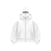 Fleece-lined Double Hooded Sweater