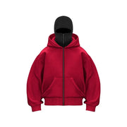 Fleece-lined Double Hooded Sweater