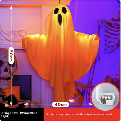 Glowing Scream Decor Ghost