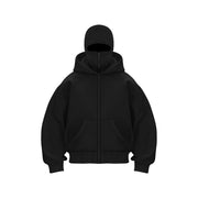 Fleece-lined Double Hooded Sweater