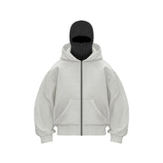 Fleece-lined Double Hooded Sweater